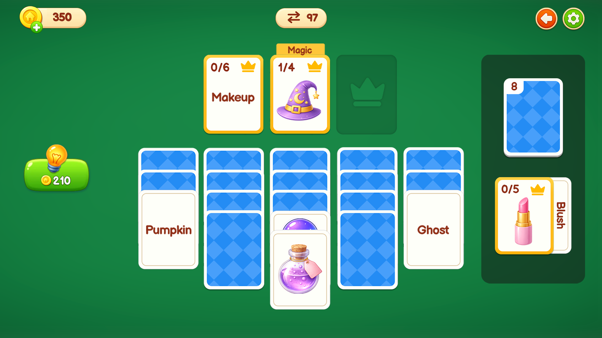 Solitaire Word Chains screenshot