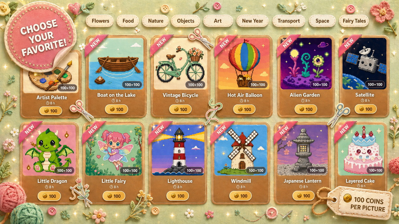 Cross Stitch by Numbers - Stitchy — screenshot 2