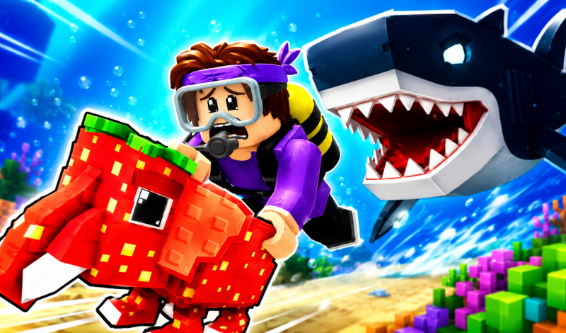 Obby: Dive for Brainrots game cover