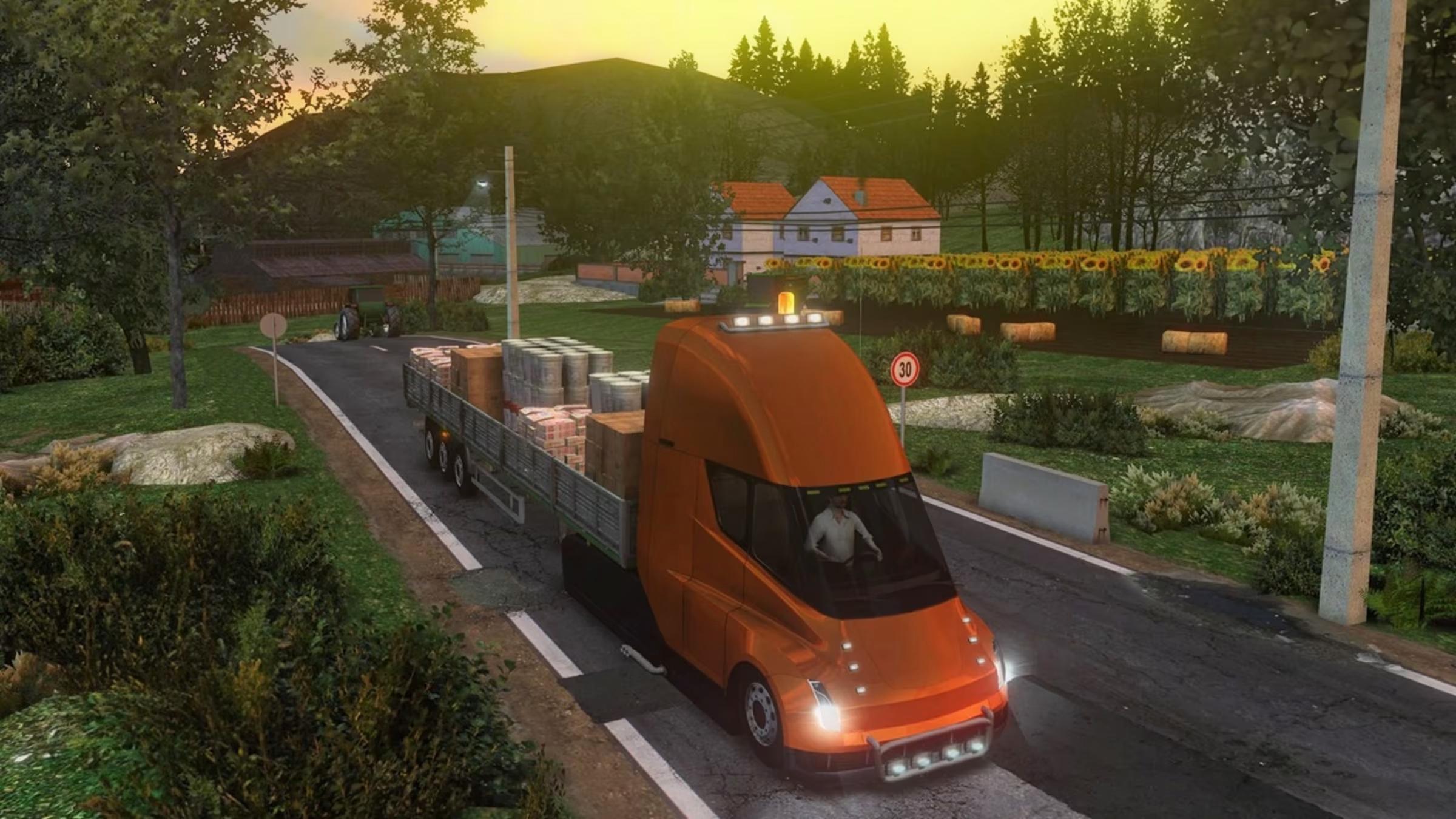 Truck Simulator : European Roads screenshot