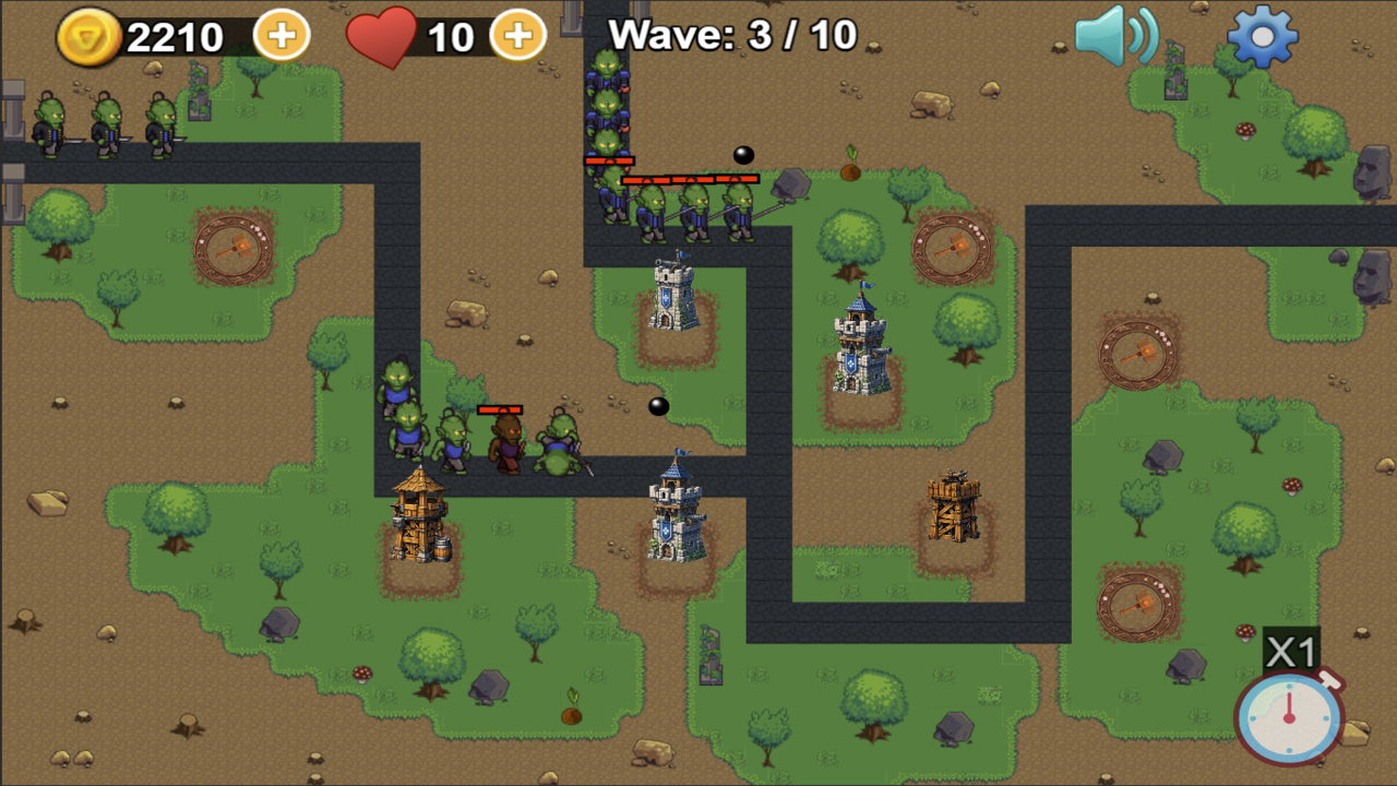 Tower Defense: Horde Attack — screenshot 1