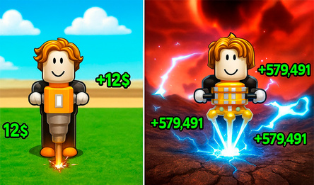 Обби: Копатель ямы