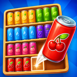 Sort The Cans 3D: Color Box Jam