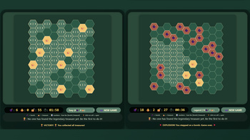 Treasure and Mines: Hex-Way