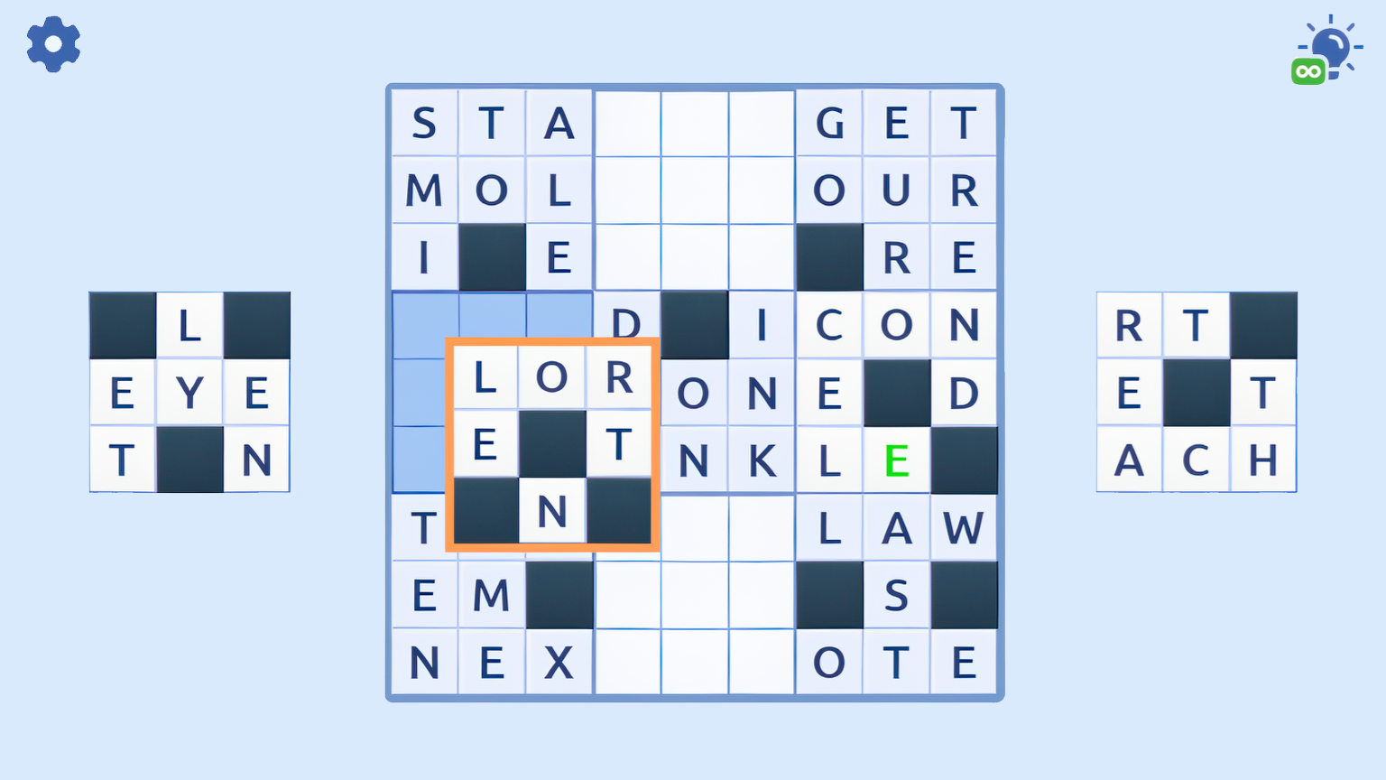 Word Mosaic - Piece Words Together — screenshot 1
