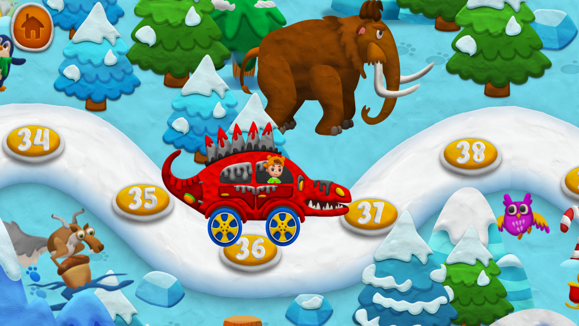 Vlad and Niki: Plasticine cars screenshot
