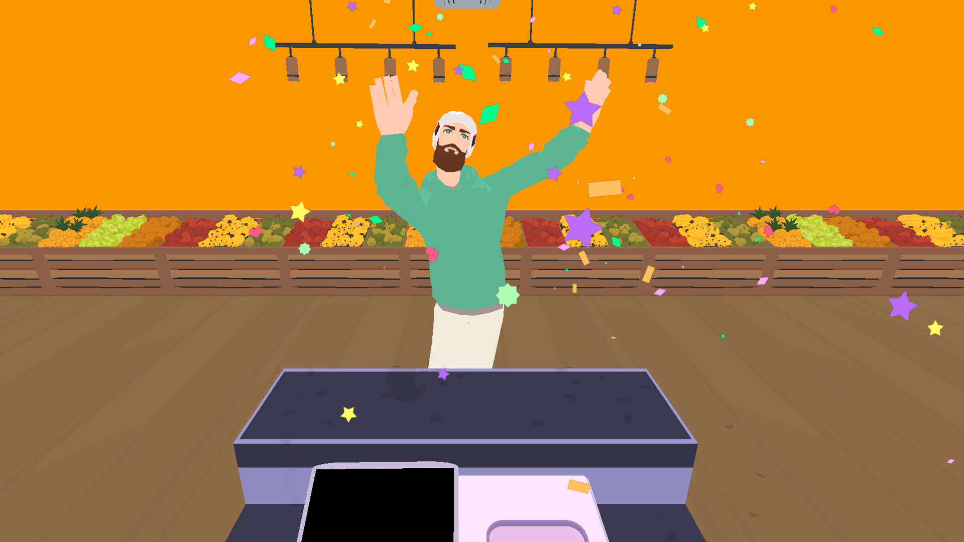 Cashier games screenshot