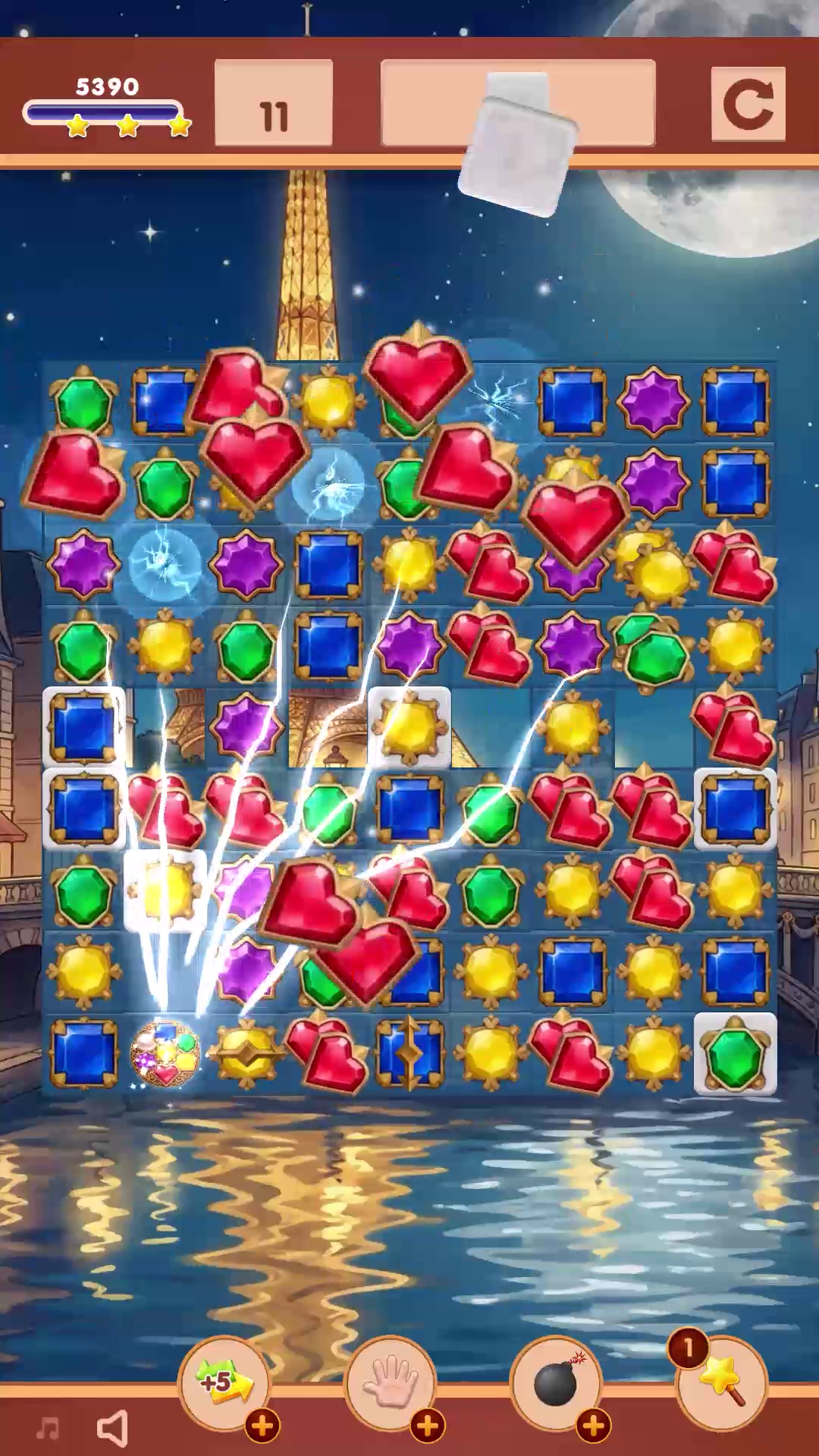 Treasures of Paris: The Secret of Gems - Match 3 screenshot 6