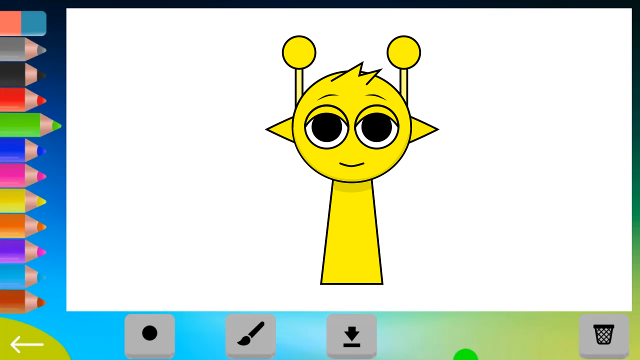 Sprunki Coloring Phase 1 screenshot
