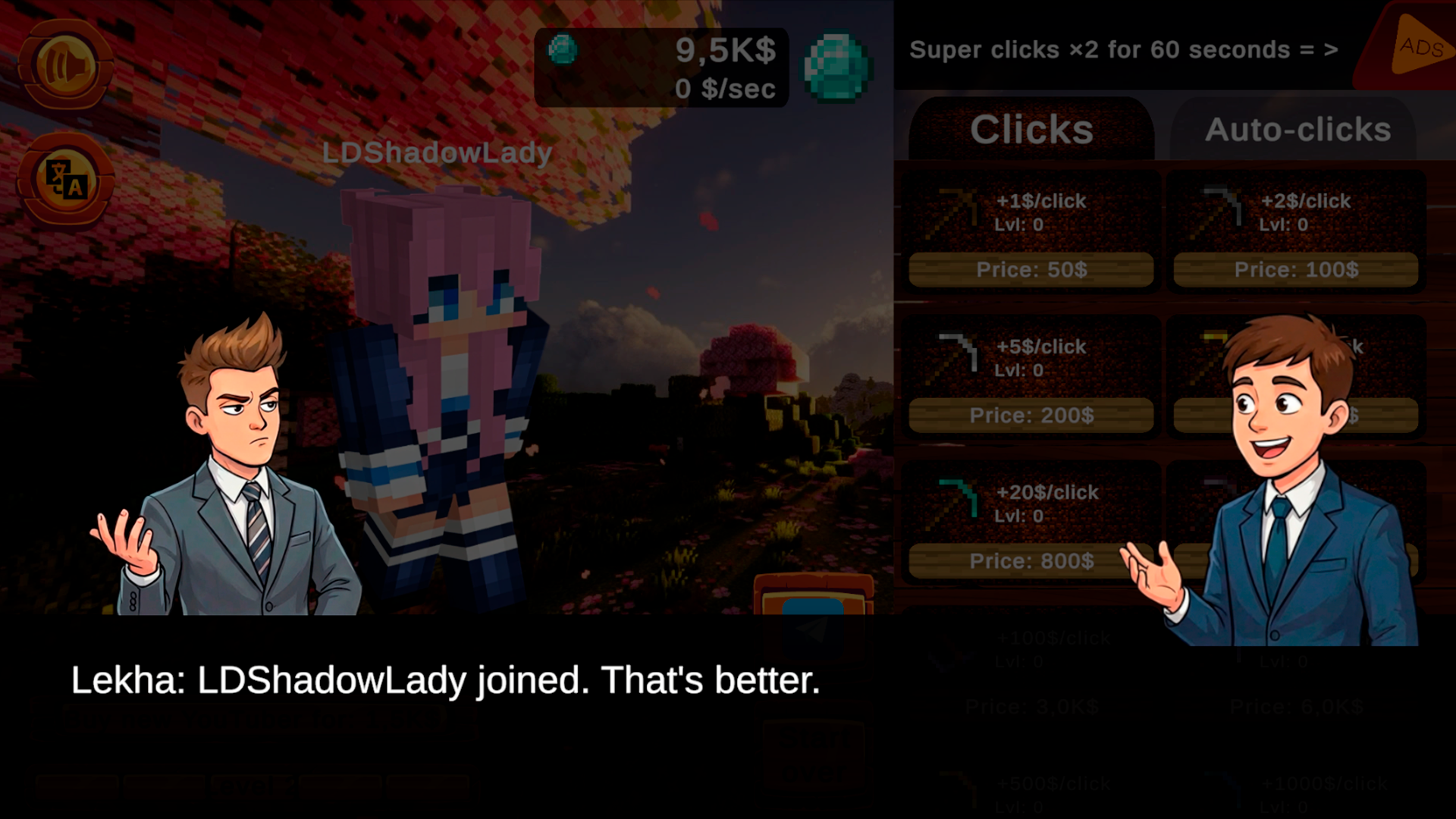 ClickerCraft: From Noob to Top — screenshot 9