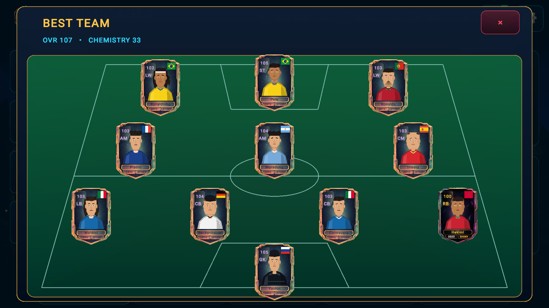 Squad of Ages: Football Draft — screenshot 6