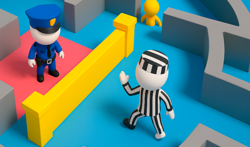 Hide and Seek Stickman game cover