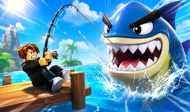 Robby Fishing: Catch them all! game cover