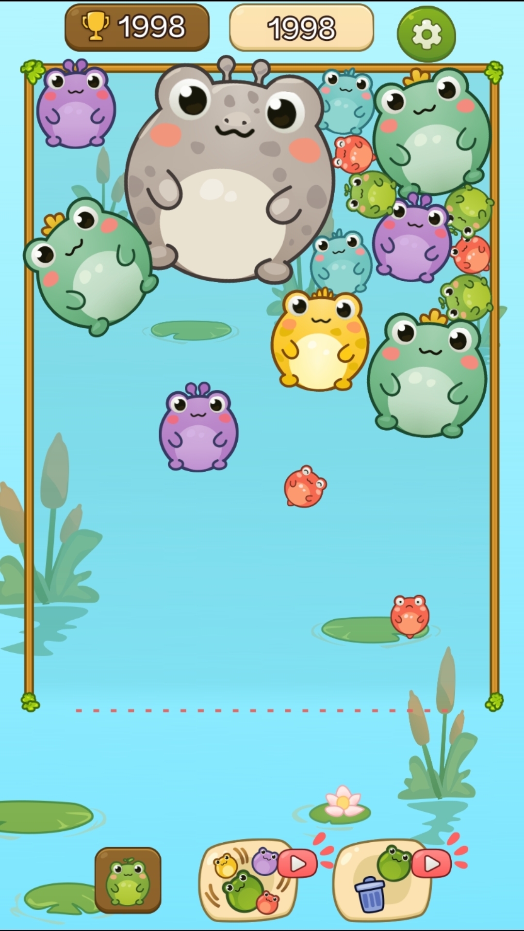Merge the Froggies, Unlock the Giant Frog! screenshot 4