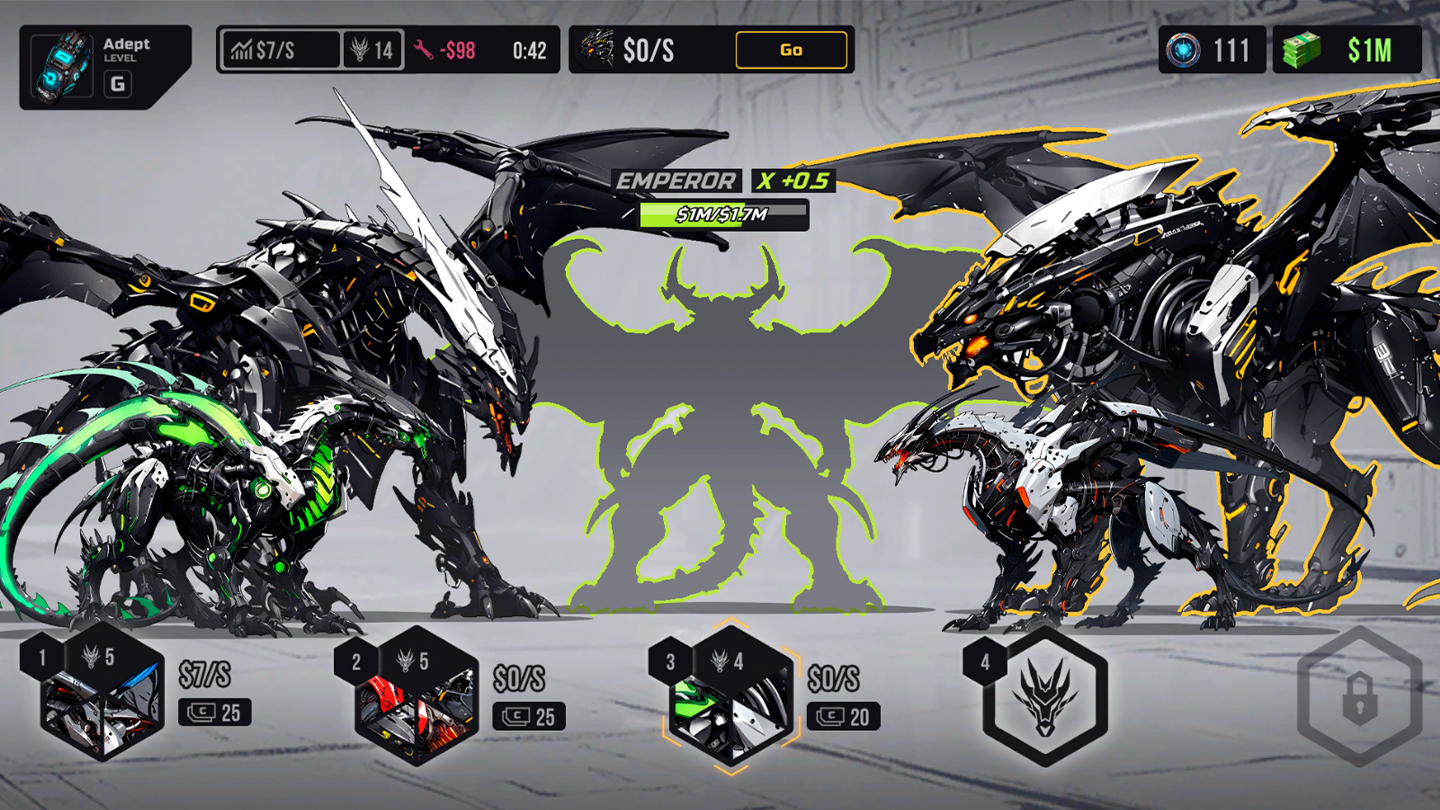 Mecha-Dragons: The Profit Race screenshot