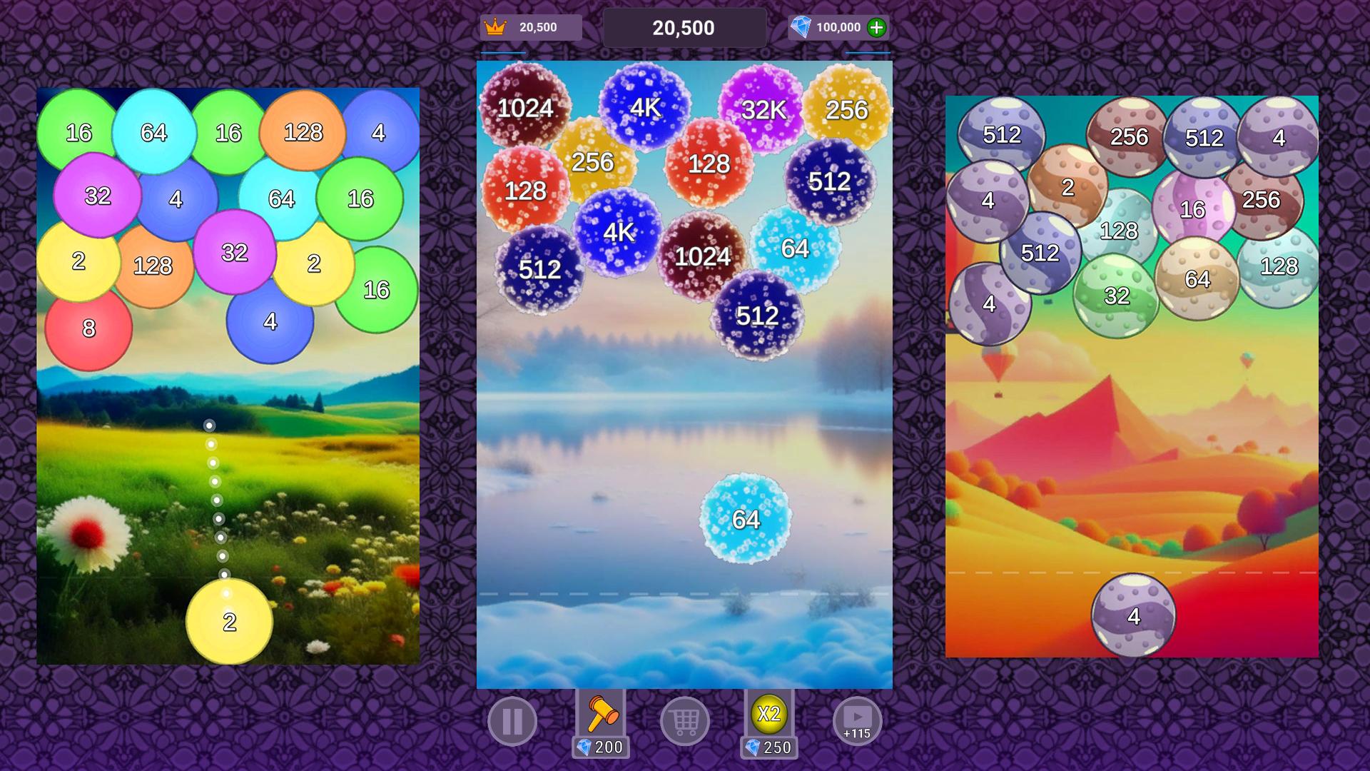 2048 Marmelade screenshot