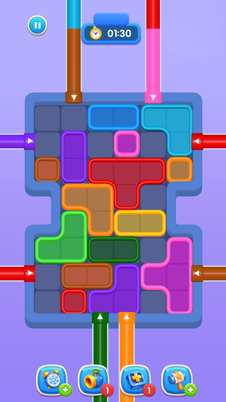 Water Block Jam: Color Sort screenshot 6