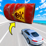 Cheat cars against barrels