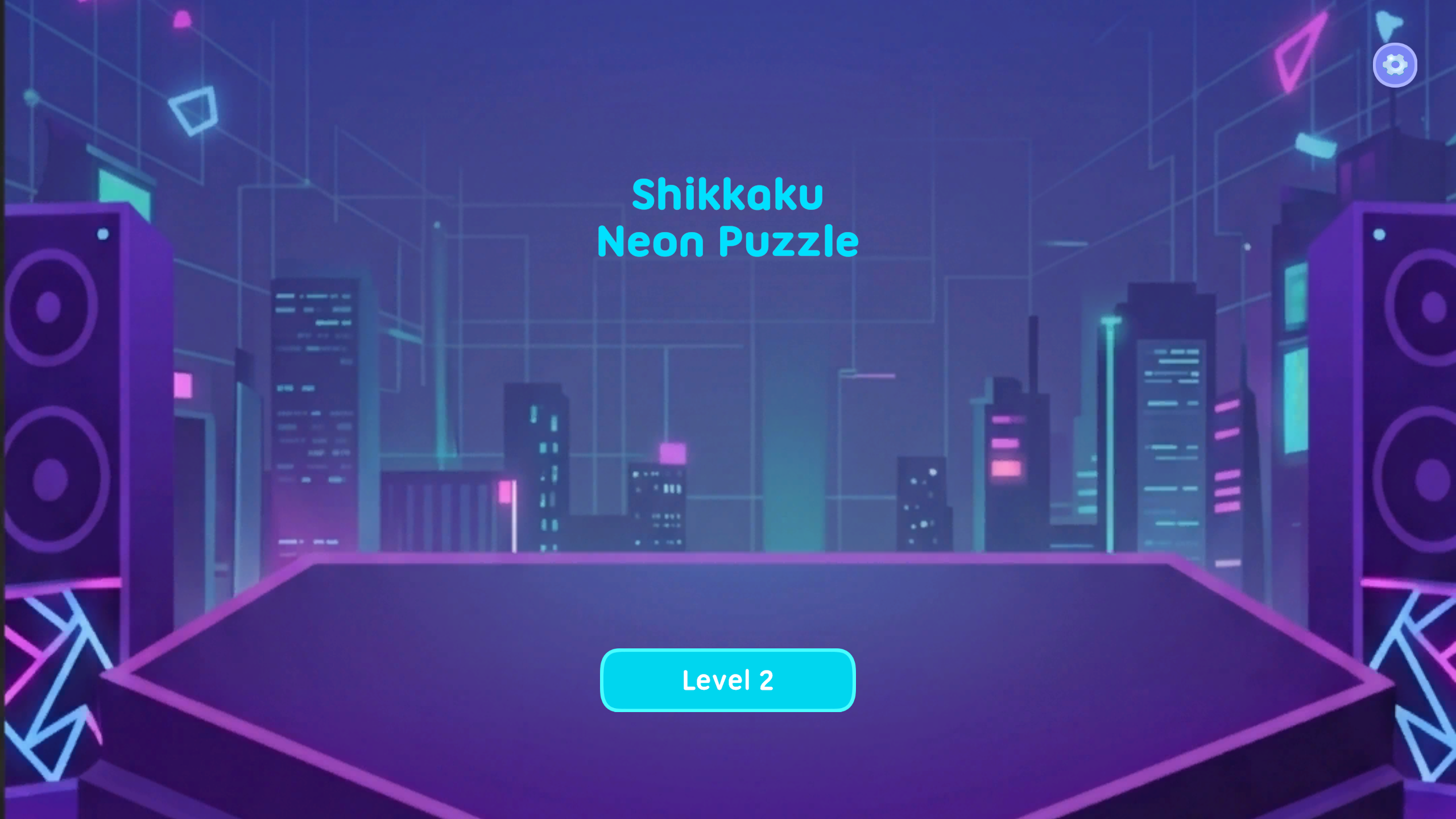 Shikkaku Neon Puzzle — screenshot 1