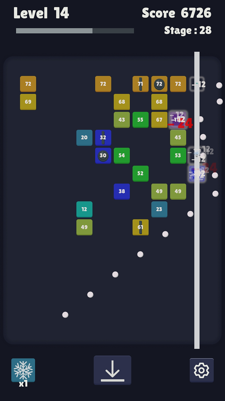 Bricks Breaker: Upgrade balls screenshot 10