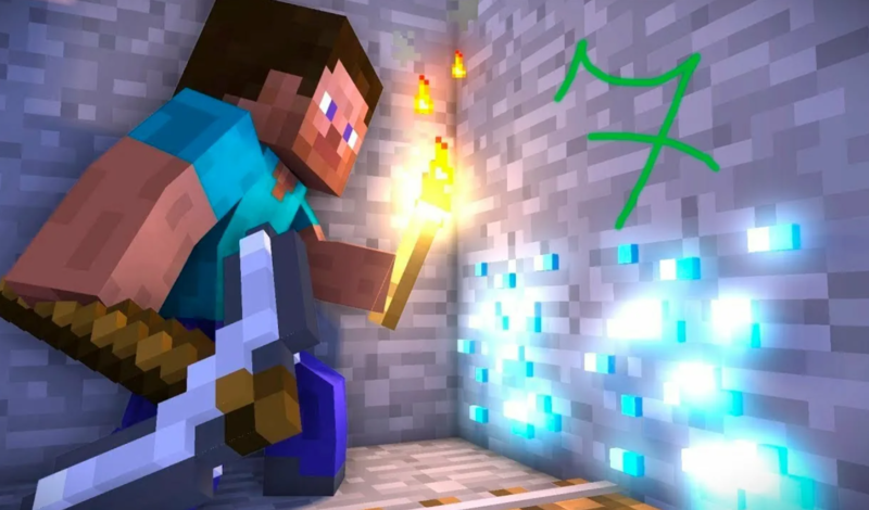 Nubik with a pickaxe game cover