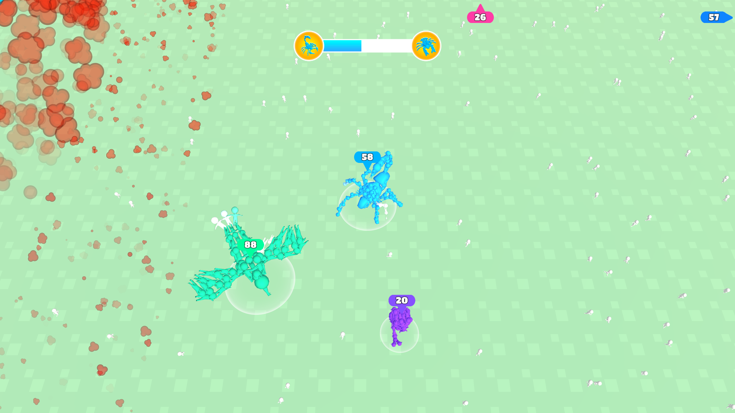 Battle of Stickman: Evolution of People.io 3D screenshot