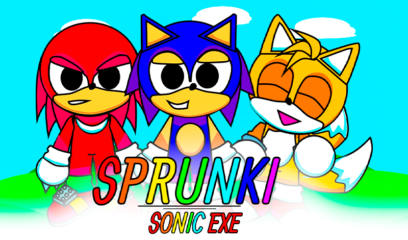 Sprunki Sonic EXE game cover