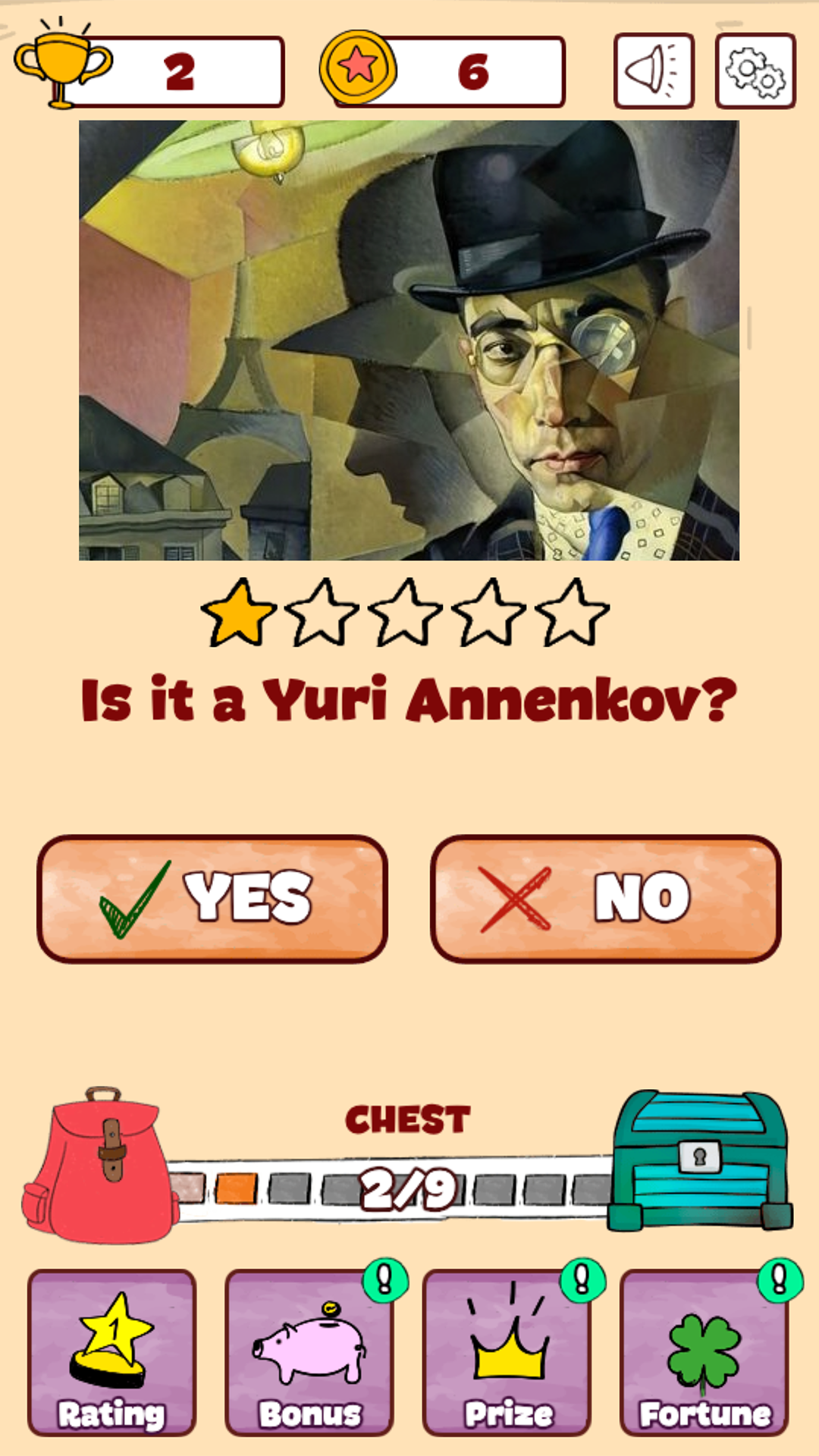 Trivia quiz: Paintings screenshot 6