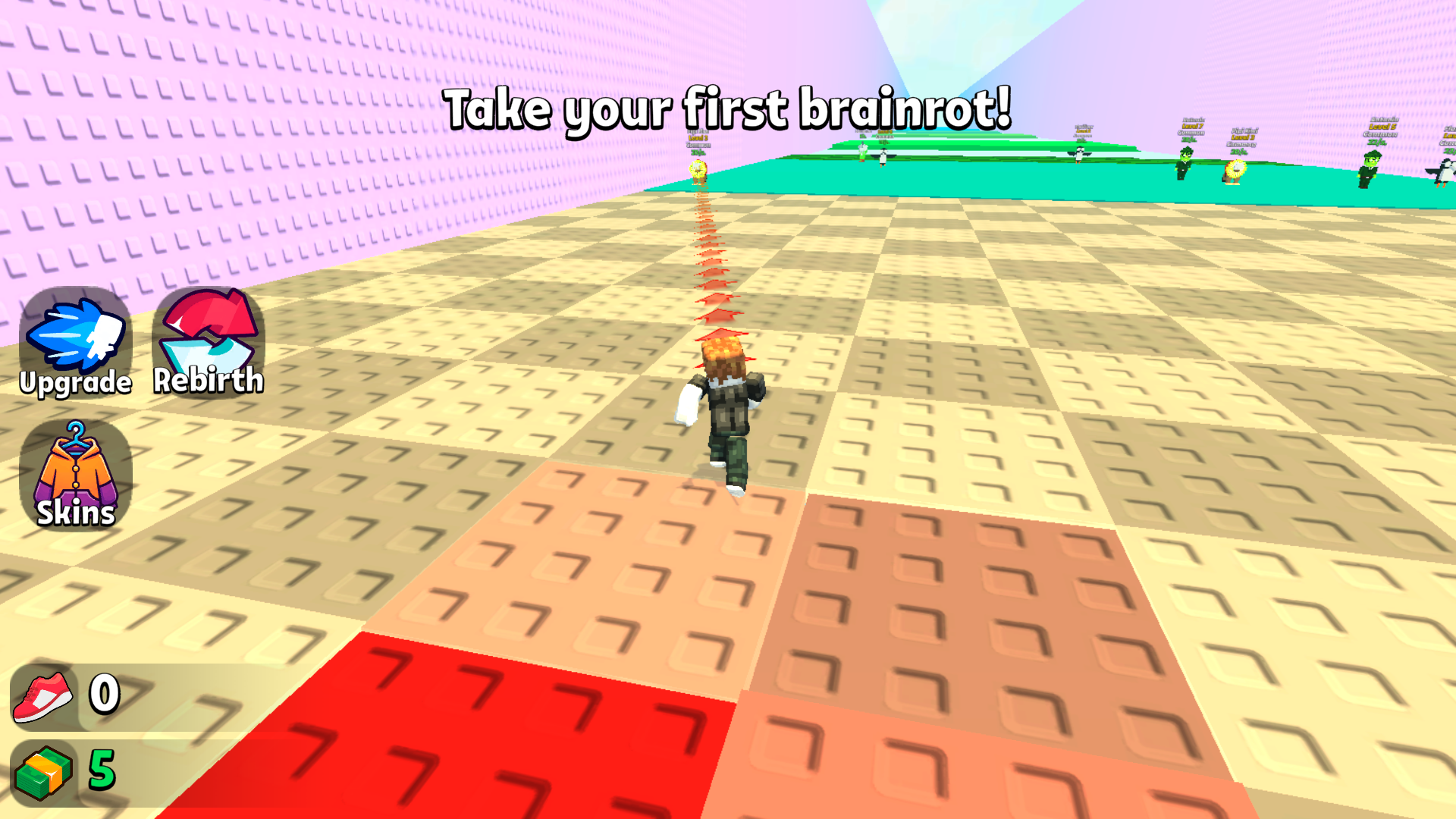 Brainrots 3D: Don't fall down! — screenshot 2