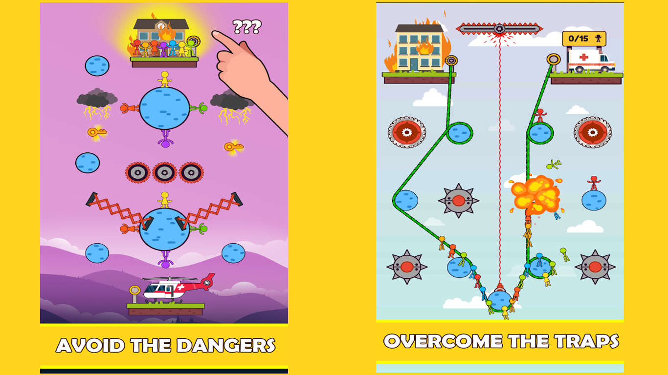 Rope Rescue Hero screenshot