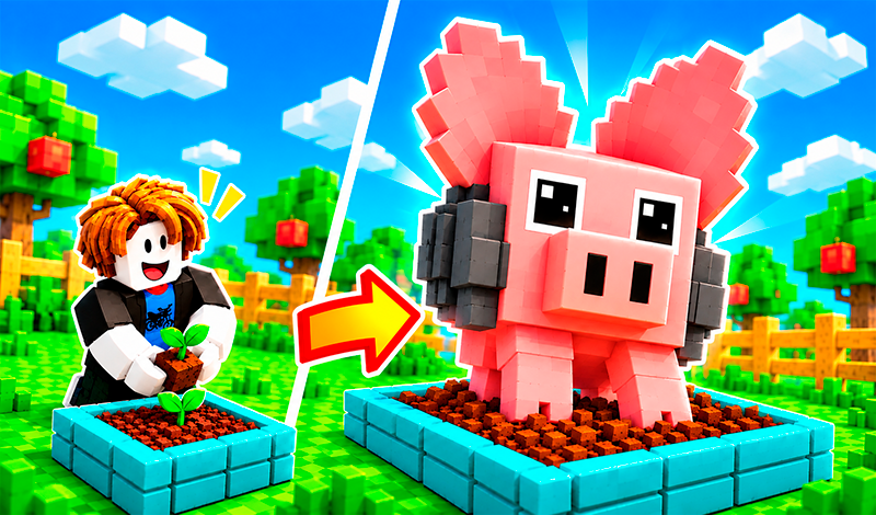 Grow a garden for Brainrots game cover