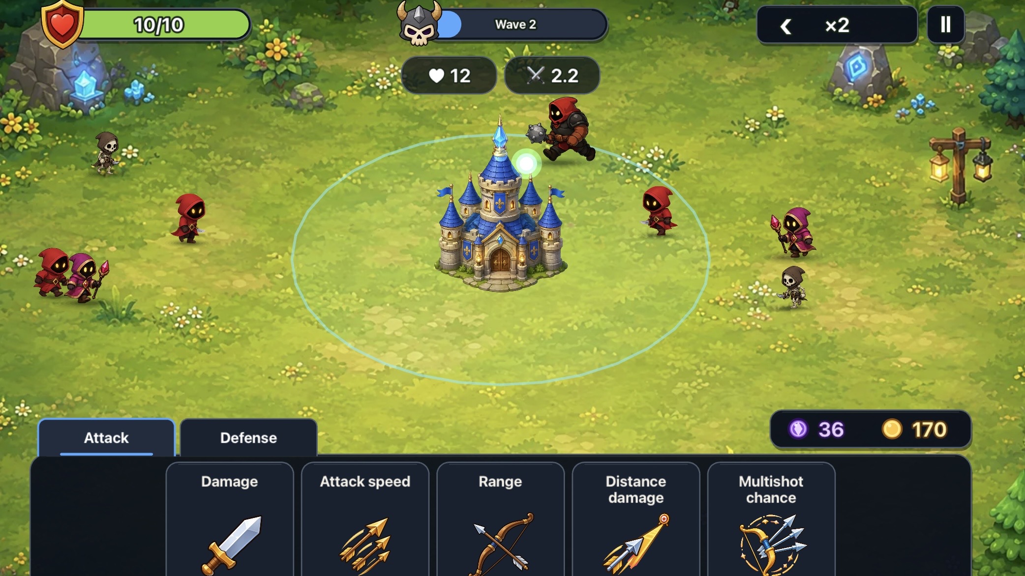 Spells and Walls — screenshot 1