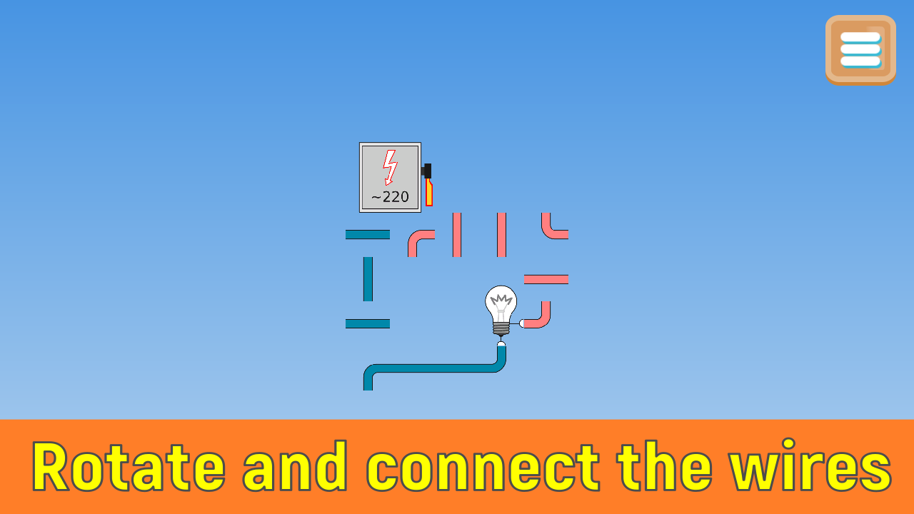 Electrician puzzle screenshot