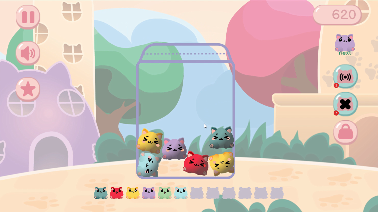 Purrge: merge cats — screenshot 4