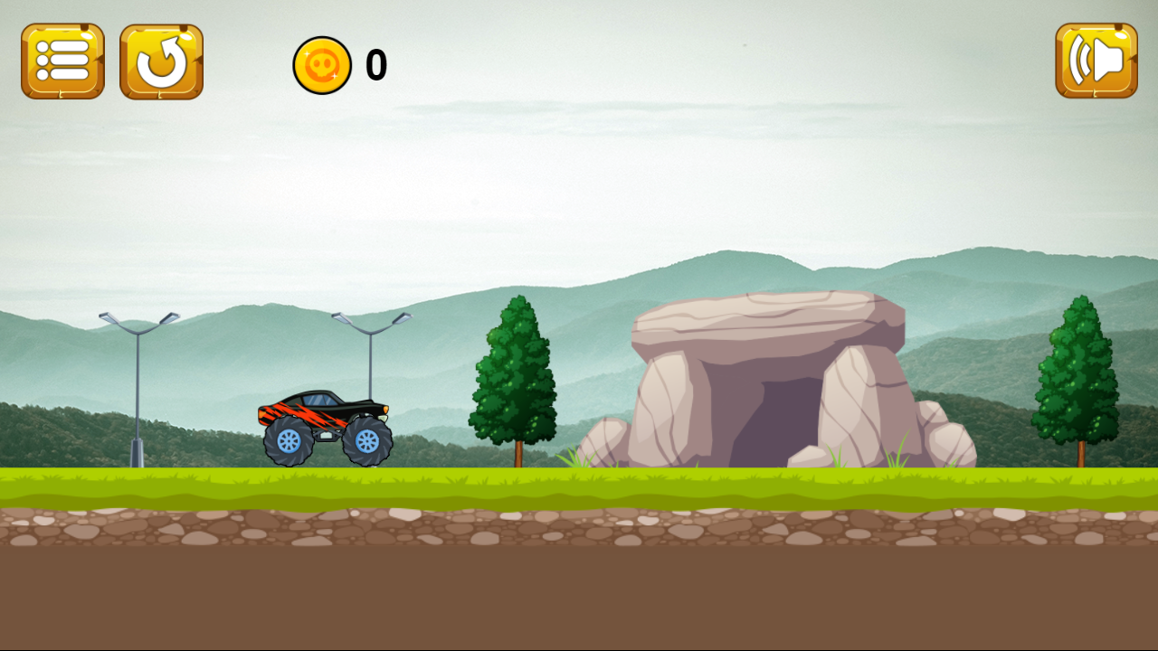 Jul Monster Truck Racing screenshot