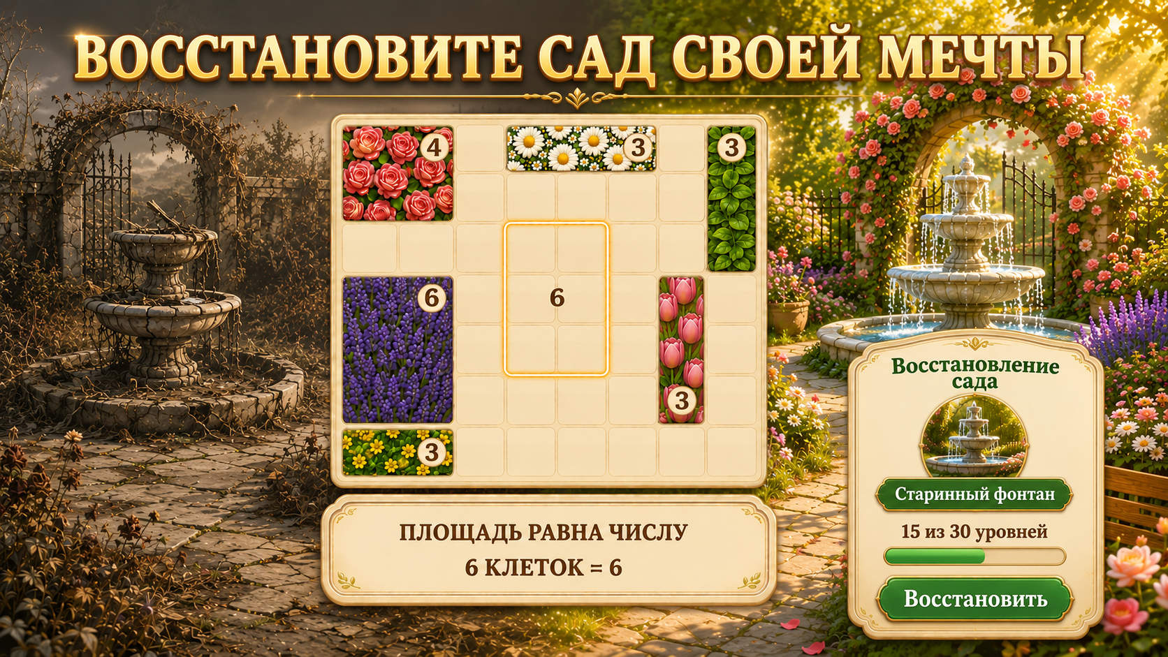 Тайны цветочного сада — screenshot 3