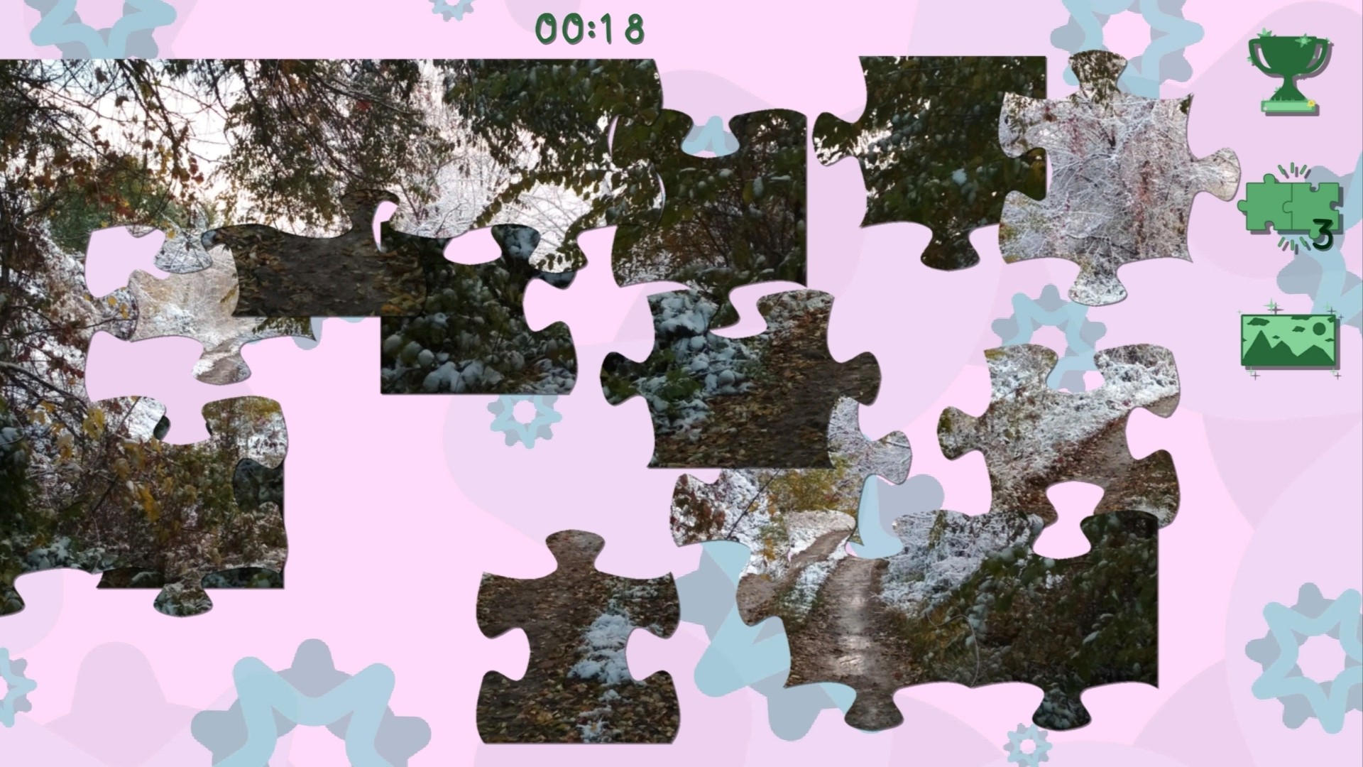 Реальные пазлы - Природа — screenshot 7