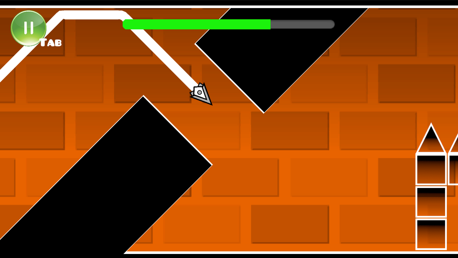 Geometric Dash : Hardcore Wave Challenge screenshot