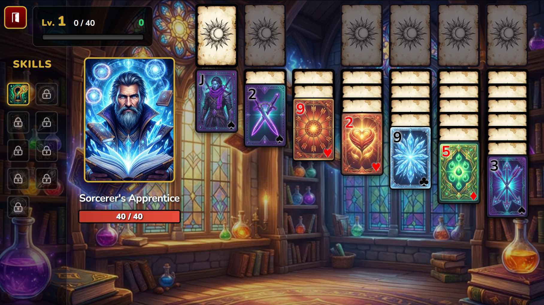 Solitaire: Guild of Heroes — screenshot 1