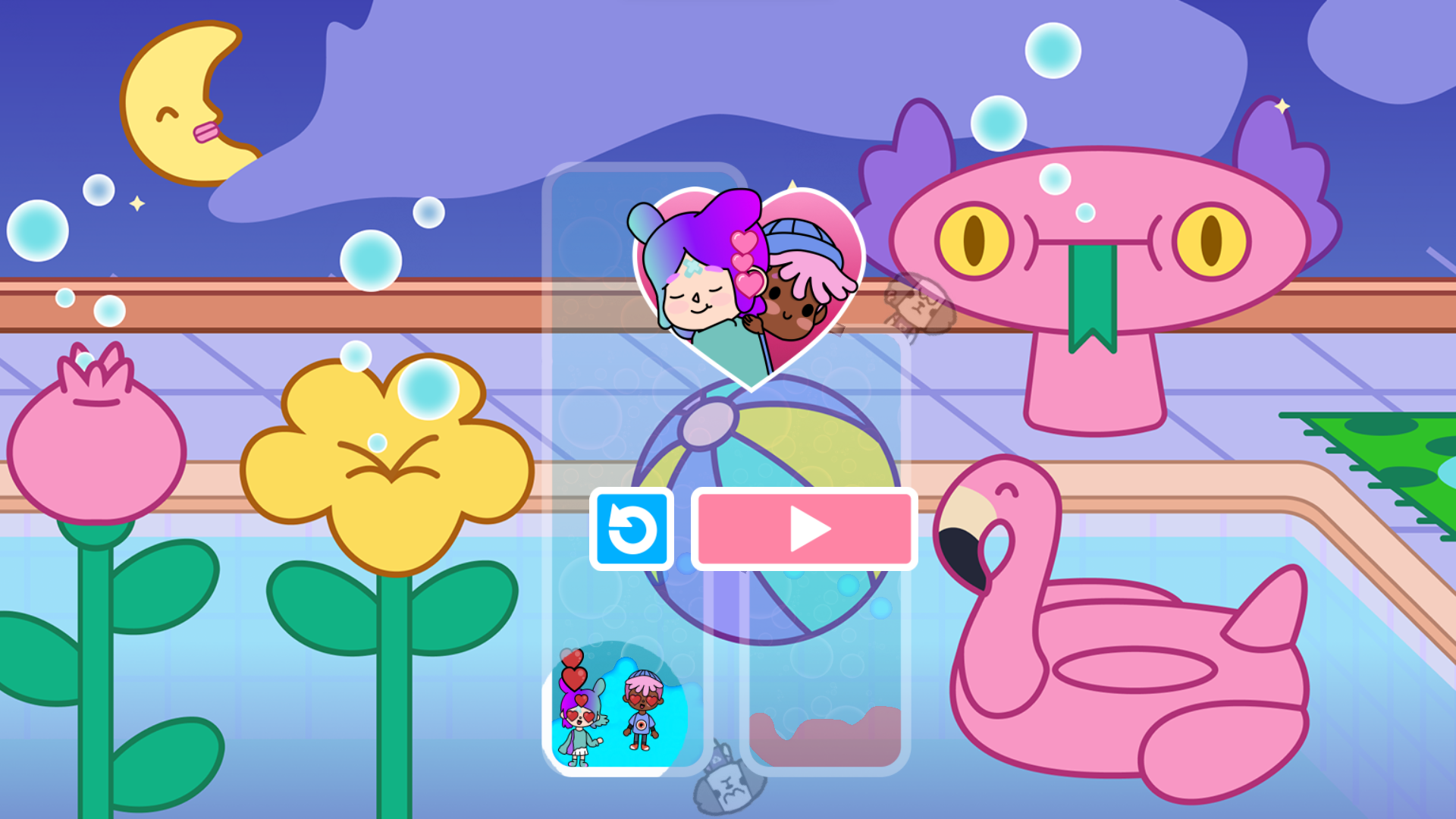 Toca Boca Love at the water park screenshot