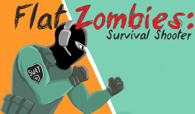 Flat Zombies: Survival Shooter game cover