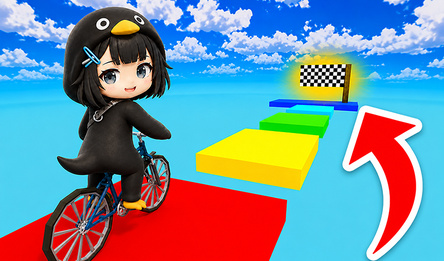 Obby but You're on a Bike