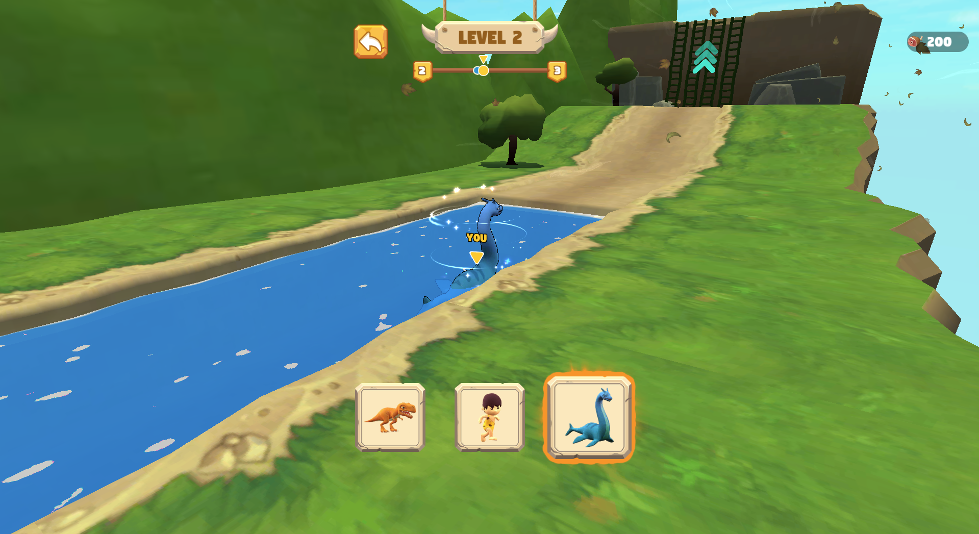 Dinosaur Shifting Run screenshot