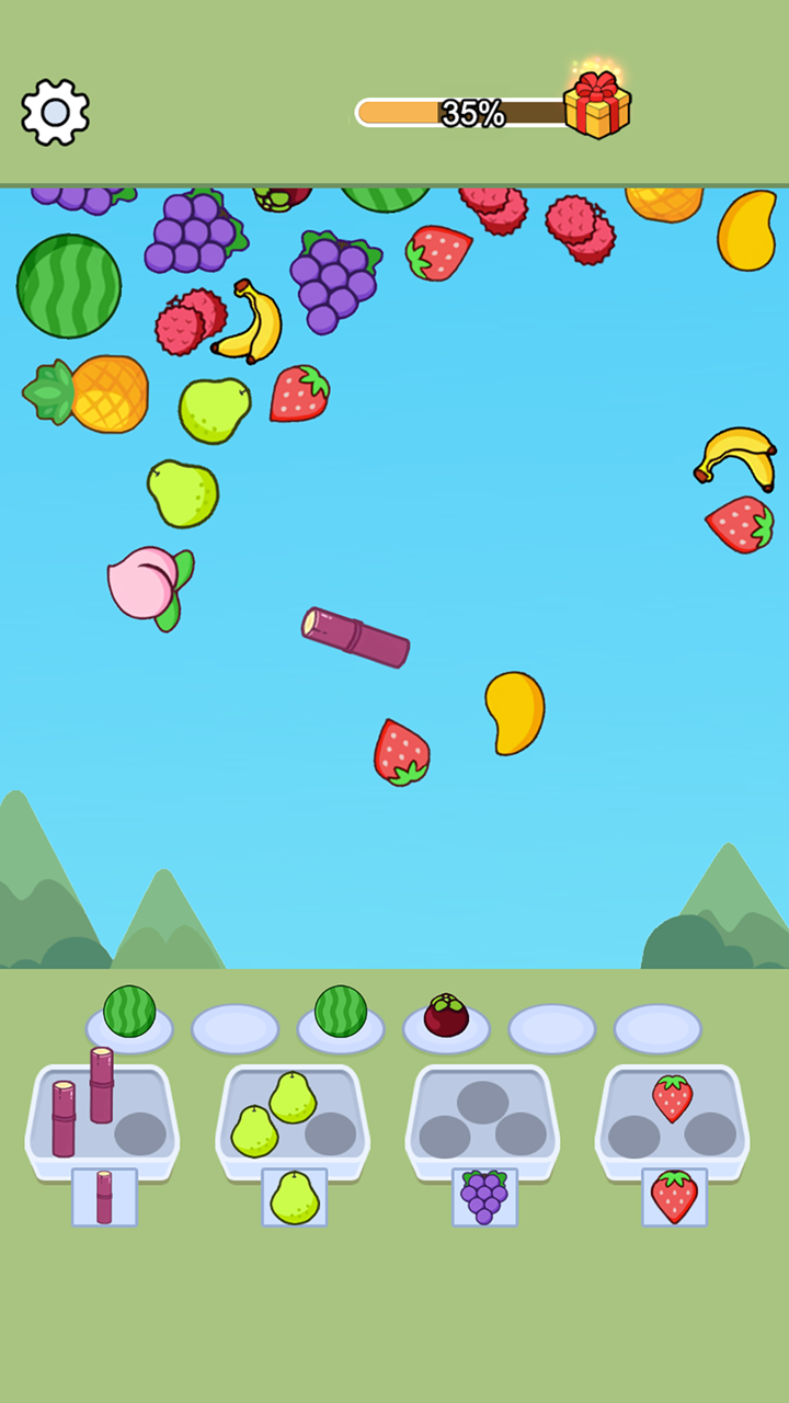 Fruit Catch: Falling Puzzle screenshot 6