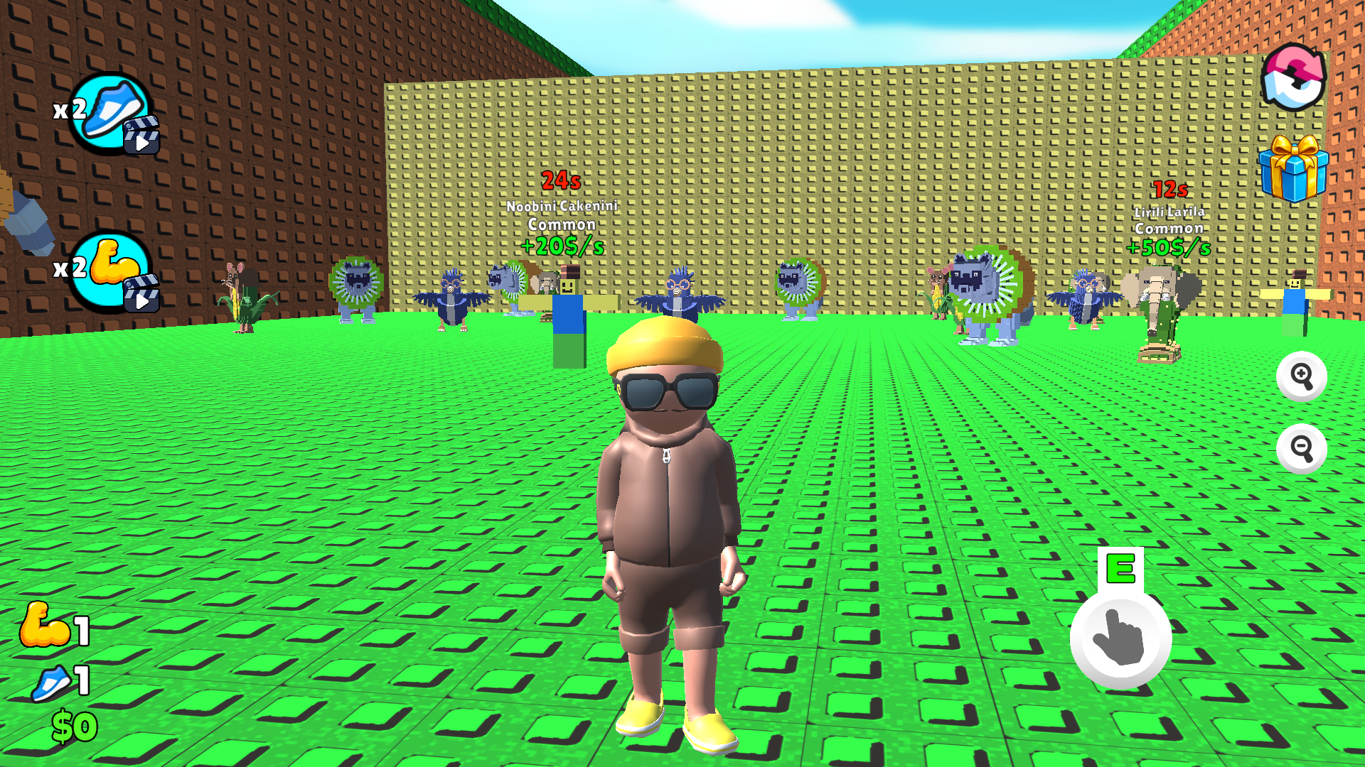 Obby: Break Wall for Cool Brainrot — screenshot 1