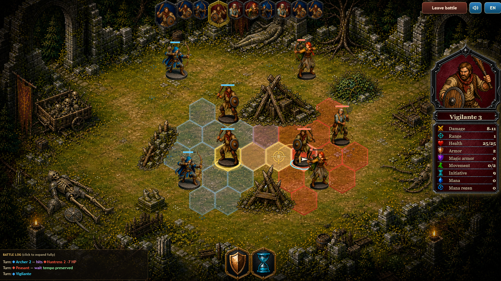 Heroes: Battle in Ruins — screenshot 2
