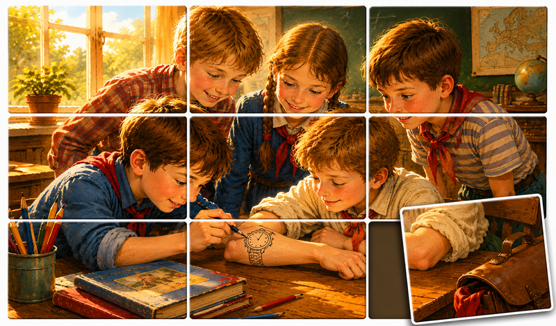Nostalgic Puzzle game cover