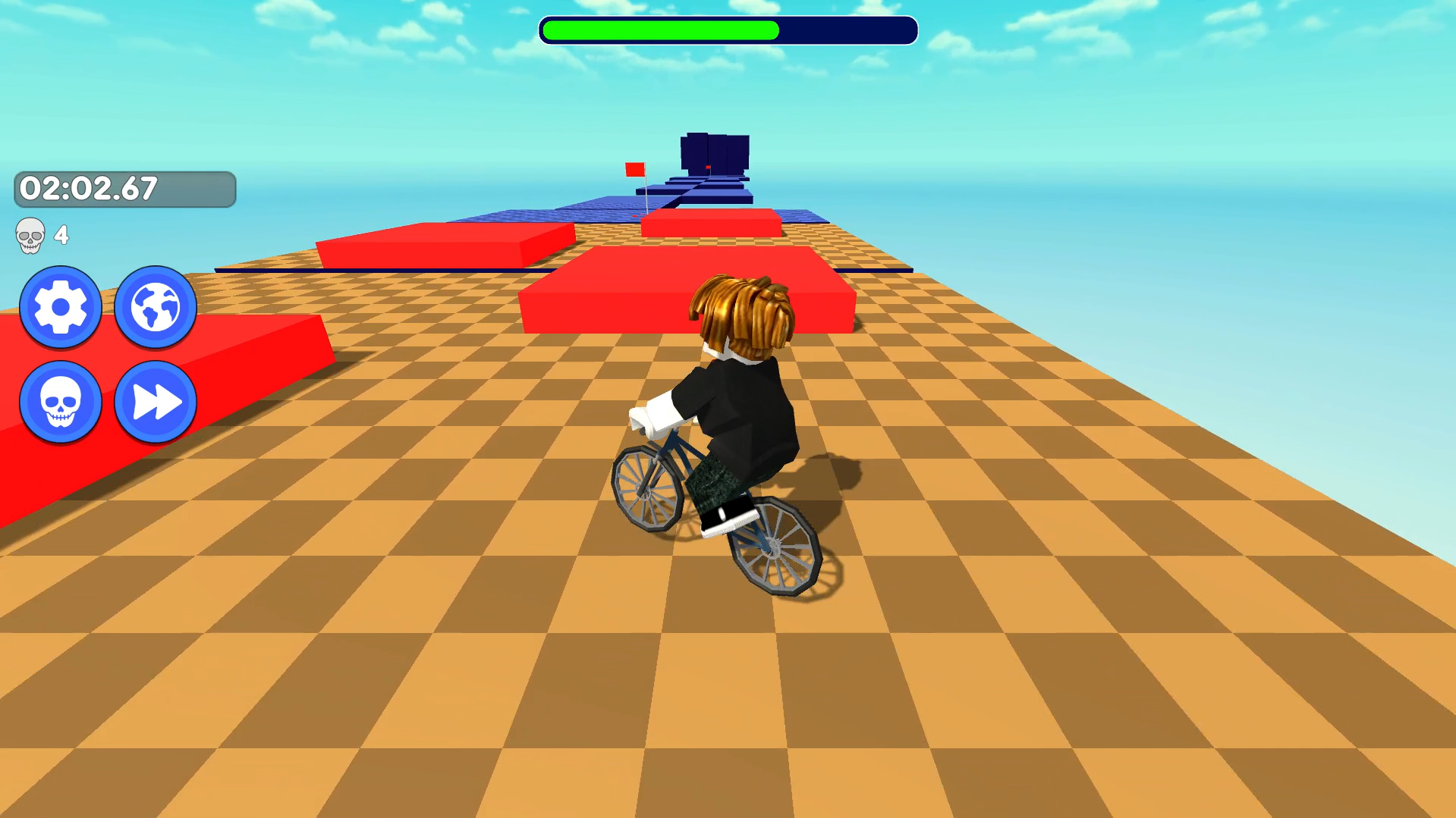 Top Obby but You're on a Bike screenshot