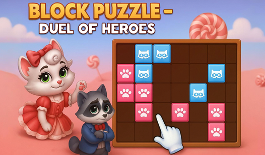 Block Puzzle - Duel of Heroes