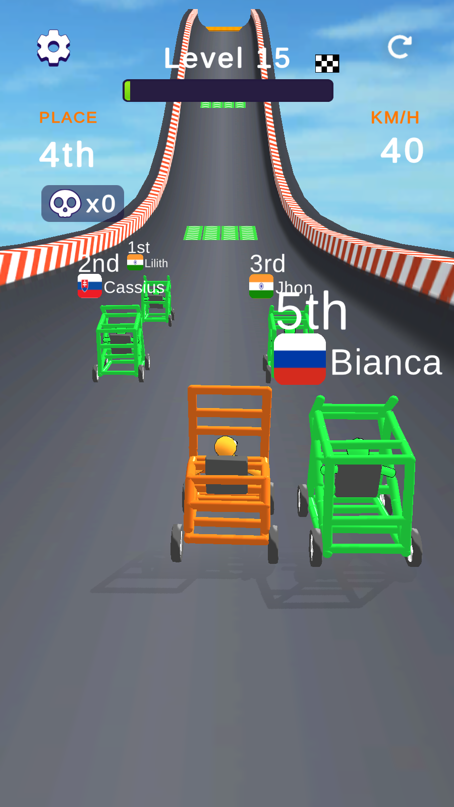 Draw Crash Race: Stunt Race screenshot 10